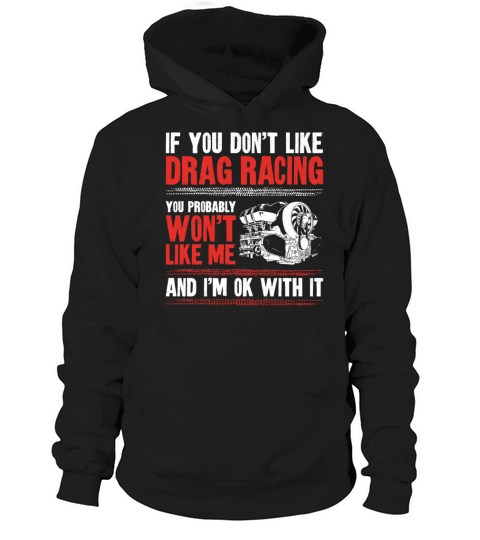 Drag Racing Race Car Vintage If Hoodie Unisex