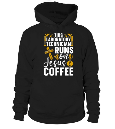 Lab Tech Chemist Laboratory Tech Coffee Technician Hoodie Unisex