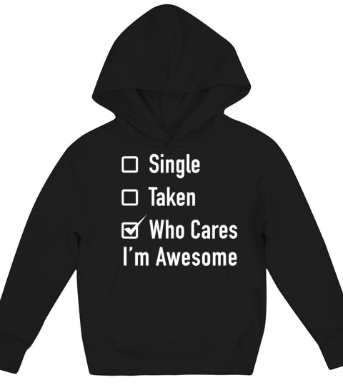 Anti Valentines Day T Shirt Gifts for Singles Kids Hoodie