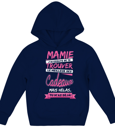 Grandmom We Tried Find Funny Quote Mothers Day Kids Hoodie