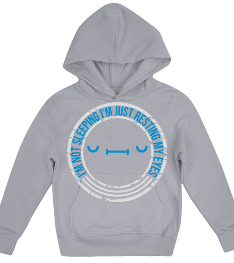 im not sleeping quote Kids Hoodie
