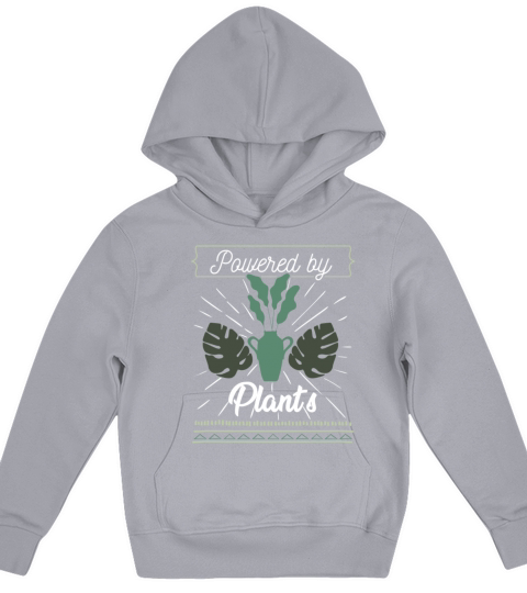 vegan supported by plants Kids Hoodie
