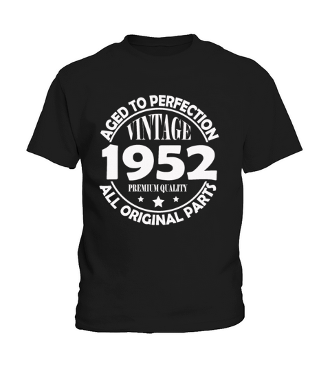 1952 vintage vintage retro birthday gift Kids T-Shirt
