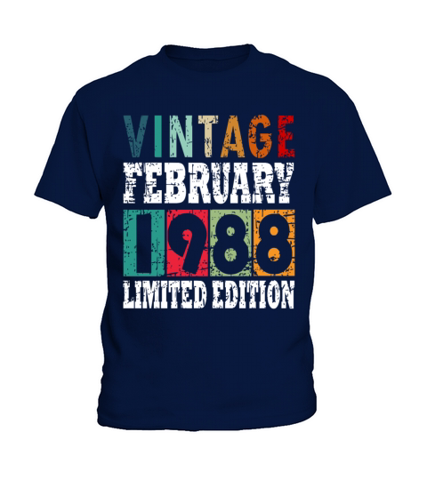 1988 February Vintage Kids T-Shirt