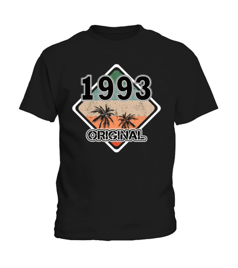 30th birthday vintage 1993 original 1993 Kids T-Shirt