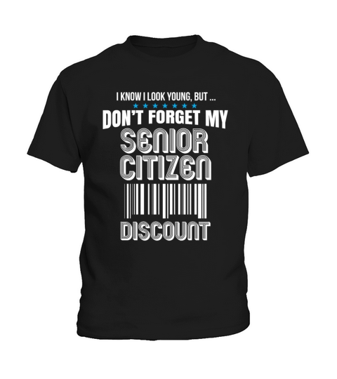 50th Birthday 60th Birthday Gift Senior Citizen Kids T-Shirt