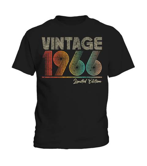 57 Years Old Vintage 1966 57th Birthday Gifts Kids T-Shirt