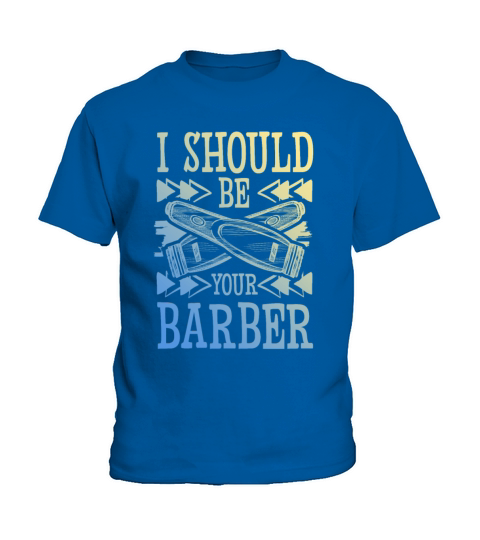Barber hairdresser Kids T-Shirt