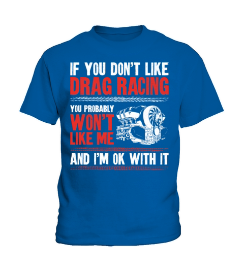 Drag Racing Race Car Vintage If Kids T-Shirt