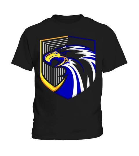 eagle eagles america vintage securitas retro USA Kids T-Shirt