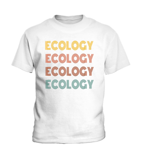 ECOLOGY Retro Design Kids T-Shirt