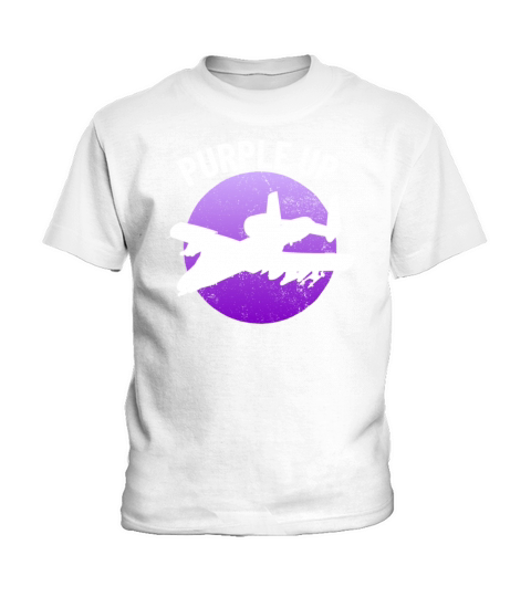 Purple Up A10 Warthog Military Kids Boys A-10a10 m Kids T-Shirt