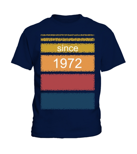 Retro-Vintage since 1972 Kids T-Shirt
