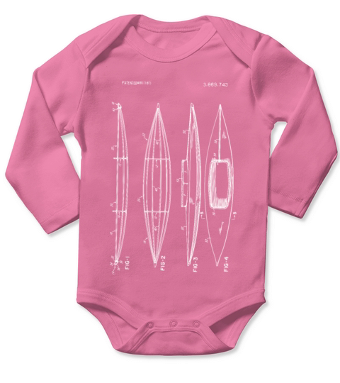 1975 Kayak Patent Design Long Sleeve Baby One-Piece