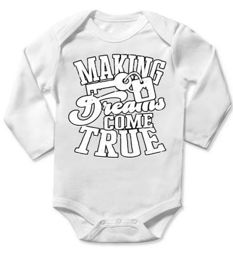 House Realtor Real Estate Agent Property Home Long Sleeve Baby One-Piece