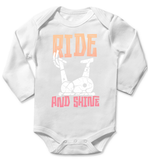 Ride And Shine Long Sleeve Baby One-Piece