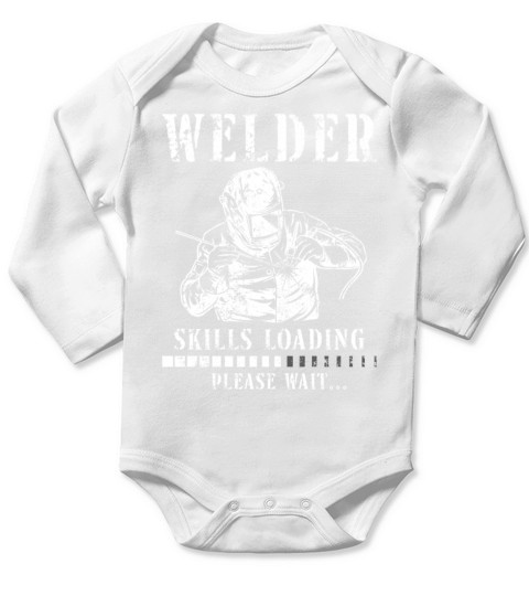 Welder Welding Apprentice Vintage Long Sleeve Baby One-Piece