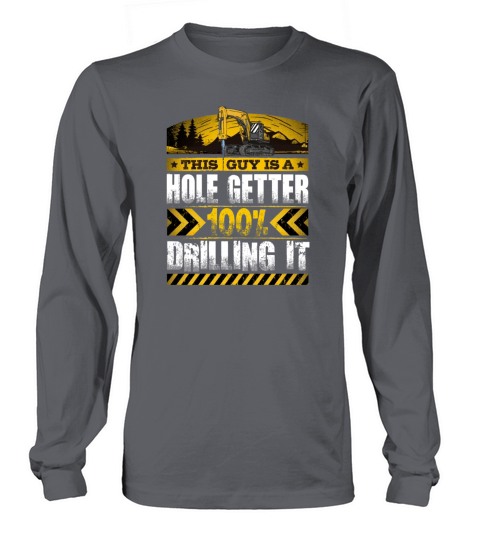Funny Heavy Machinery Operator Excavator Drill Long sleeved Unisex