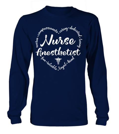 Nurse Anesthetist Design for CRNA Long sleeved Unisex