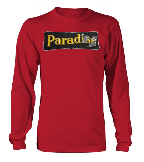 Paradise Motel Route 66 Neon Tucumcari New Mexico Long sleeved Unisex