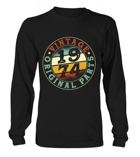 Vintage 1974 Parts Long sleeved Unisex
