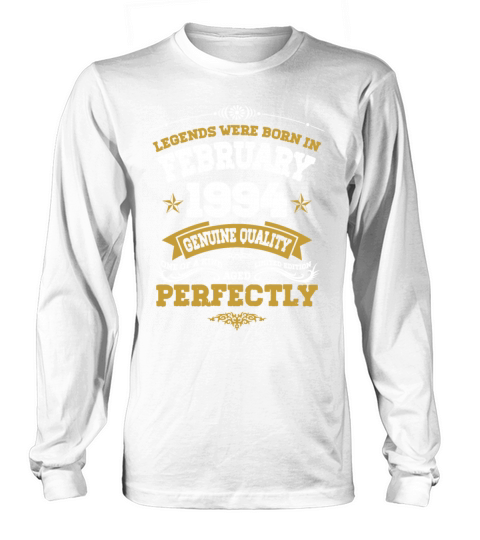 Vintage Aged To Perfection Ferbuary 1994 Long sleeved Unisex