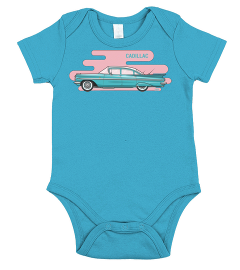 1959 Cadillac Eldorado Short Sleeve Baby One-Piece