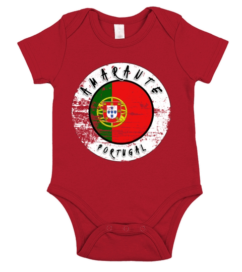 Amarante Portugal Vintage Short Sleeve Baby One-Piece