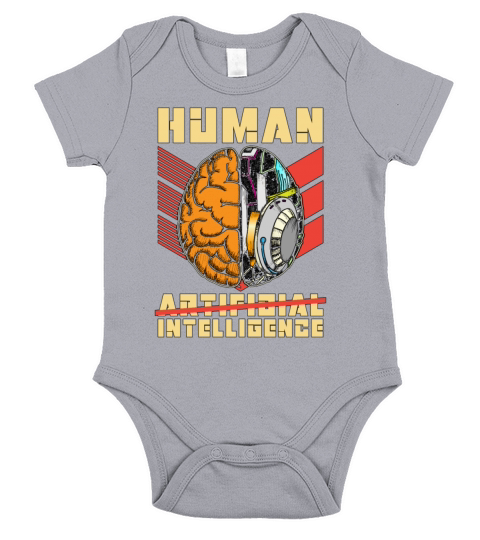 Artificial Intelligence Human Artificial Engineer Short Sleeve Baby One-Piece