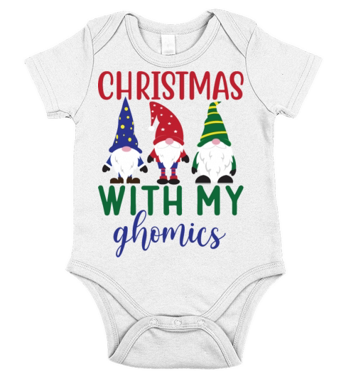 Chillin With My Gnomies Short Sleeve Baby One-Piece