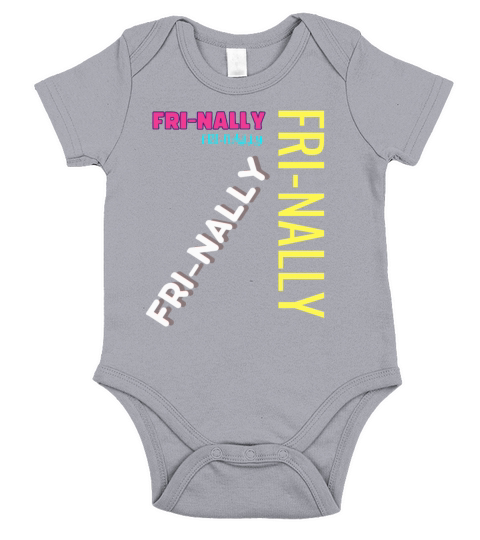 Fri-nally Office Humor Short Sleeve Baby One-Piece