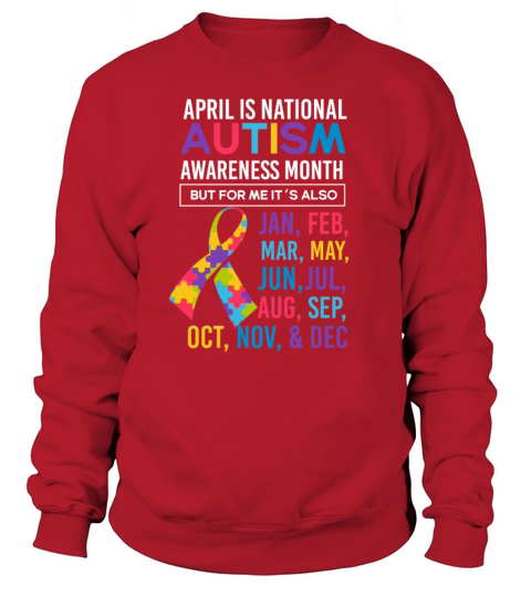 Autism April Awareness Support Autistic Child Sweatshirt Unisex