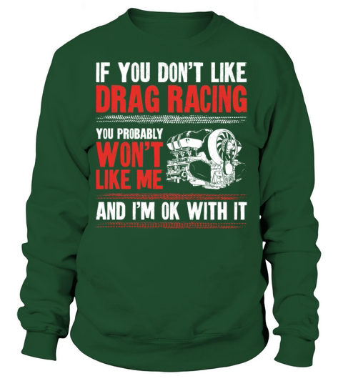Drag Racing Race Car Vintage If Sweatshirt Unisex