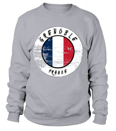 Grenoble France Vintage Sweatshirt Unisex