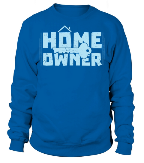 Home Owners Vintage Distressed Key Sweatshirt Unisex