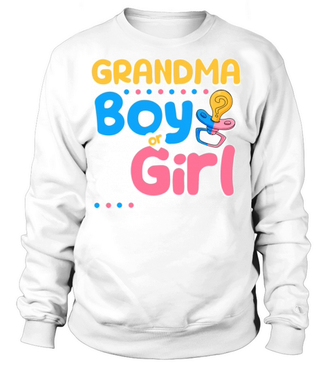Pink or Blue Grandma Loves You Best Granny Ever Sweatshirt Unisex