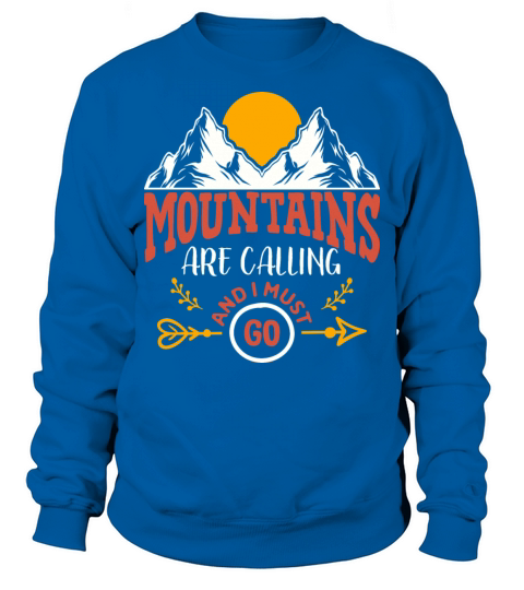 Vintage Mountains Climber Hiker Sweatshirt Unisex