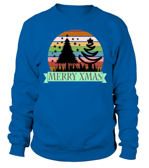 Vintage style Christmas design Sweatshirt Unisex