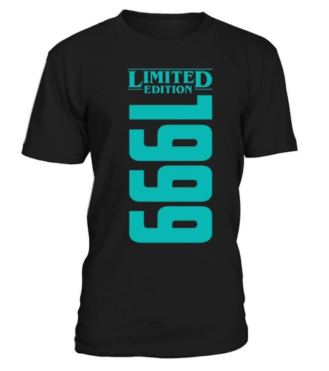 1999 Limited Edition Birthday Design T-Shirt Unisex