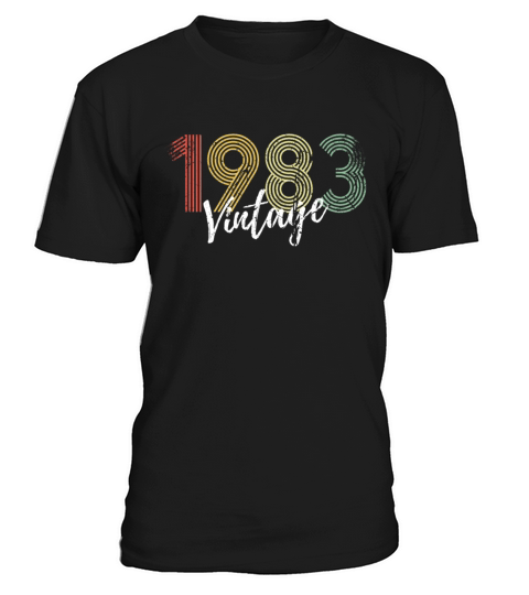 40 Years Vintage 1983 Retro 40th Birthday T-Shirt Unisex