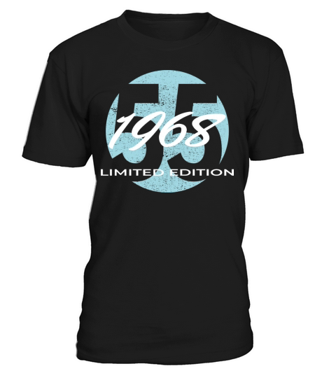 55th birthday men women 55 years 1968 vintage T-Shirt Unisex