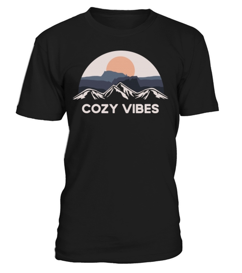 Fall Funny Quote Cozy Vibes Teal Bold T-Shirt Unisex