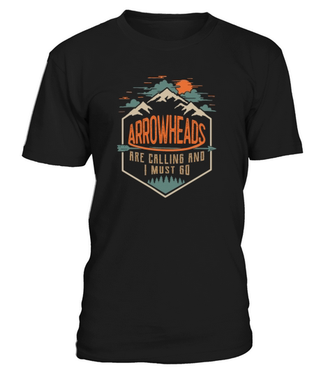 Funny Arrowhead Collecting Vintage Look Gifts T-Shirt Unisex
