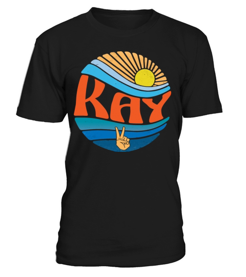 Kay Shirt Vintage Sunset Kay Groovy Tie Dye T-Shirt Unisex