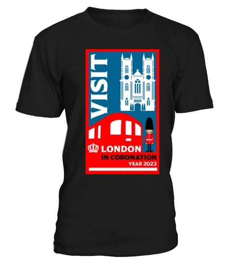 Retro Vintage Inspired British Coronation London T-Shirt Unisex