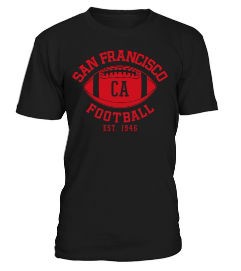San Francisco Football Vintage Sf Cali Niner Retro T-Shirt Unisex