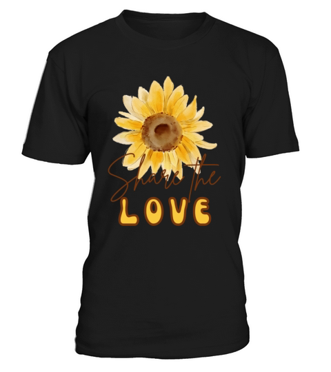 Share The Love Sunflower T-Shirt Unisex