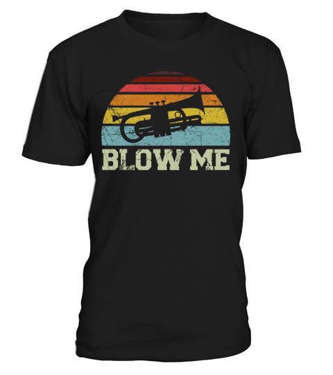 Trumpet Player Vintage Retro Blow T-Shirt Unisex
