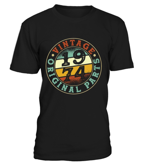 Vintage 1974 Parts T-Shirt Unisex
