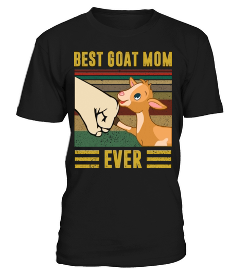 Vintage Best Goat Mom Ever T-Shirt Unisex